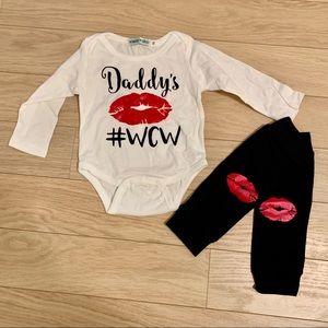 6 brand new baby girl onesies/tops 6-9 months